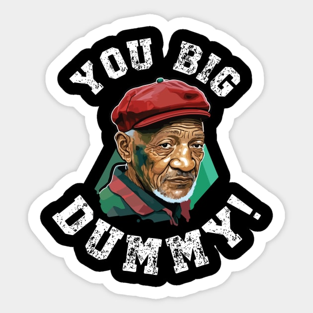 Redd Foxx quote Sticker by vectrus